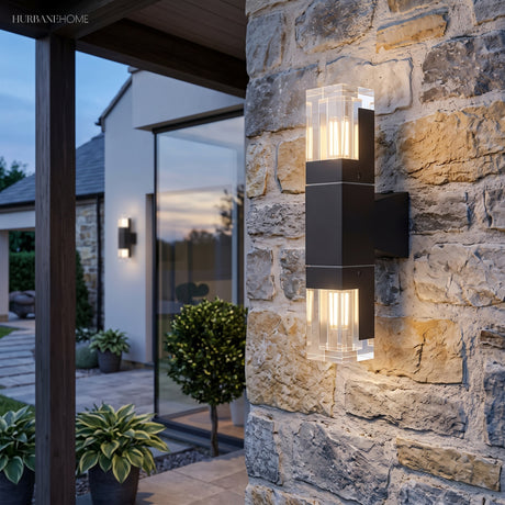 Modern Nordic Wall Sconce ELVI HOME LED styled in a room setting