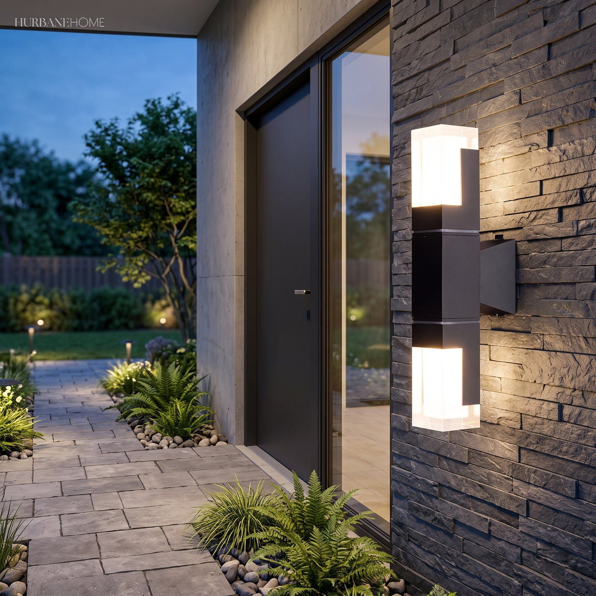 Modern Nordic Wall Sconce ELVI HOME LED styled in a room setting