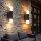 Modern Nordic Wall Sconce ELVI HOME LED styled in a room setting