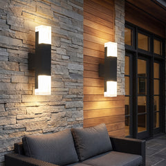 Modern Nordic Wall Sconce ELVI HOME LED styled in a room setting