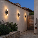 Modern Nordic Wall Sconce ELVI HOME LED styled in a room setting