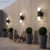 Modern Nordic Wall Sconce ELVI HOME LED styled in a room setting