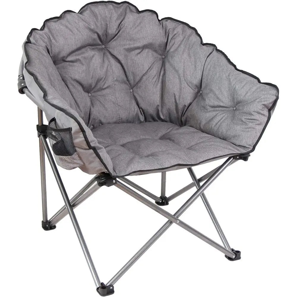 Padded Camping Chair - Portable Cushion Seat for Outdoor Adventures - Folding Camping Chair - Hurbane Home