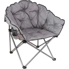 Padded Camping Chair - Portable Cushion Seat for Outdoor Adventures - Folding Camping Chair - Hurbane Home
