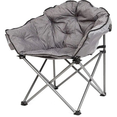 Padded Camping Chair - Portable Cushion Seat for Outdoor Adventures - Folding Camping Chair - Hurbane Home