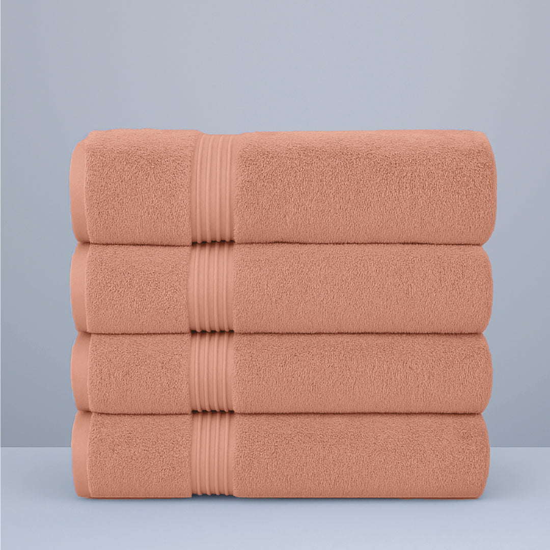 Premium Bath Towel Sets – 100% Egyptian Cotton, 550 GSM, 4 and 8-Piece Sets