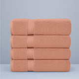 Premium Bath Towel Sets – 100% Egyptian Cotton, 550 GSM, 4 and 8-Piece Sets