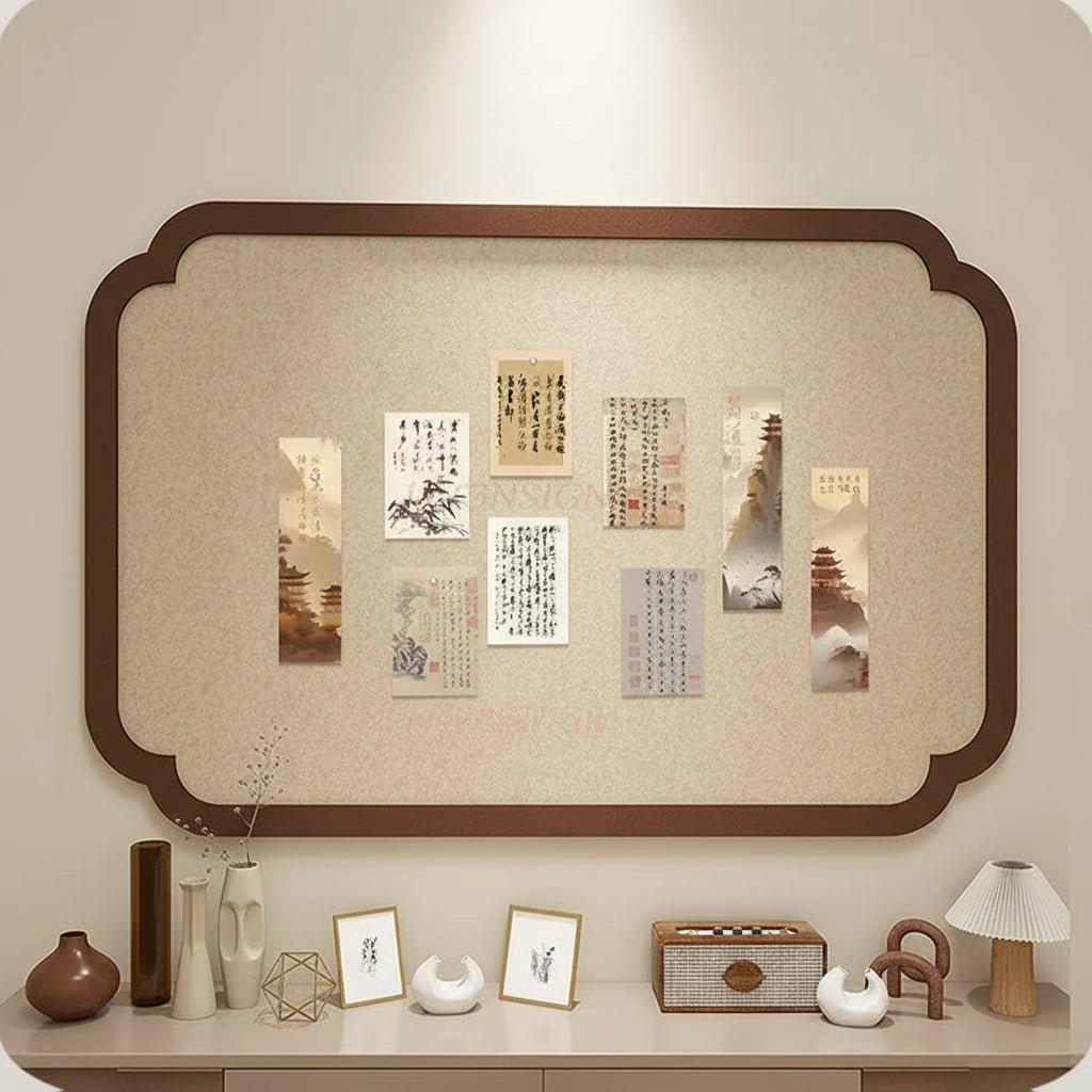 Pin Board Cork Sheet - Framed Cork Pin Board for Wall Display - Cork Pin Board - Hurbane Home