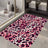 leopard print front doormat