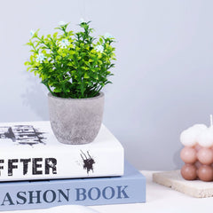 Plants for Home Decor - Artificial Babys Breath for Lifelike Indoor Ambiance - Faux Indoor Plants - Hurbane Home