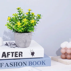 Plants for Home Decor - Artificial Babys Breath for Lifelike Indoor Ambiance - Faux Indoor Plants - Hurbane Home
