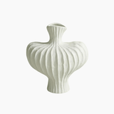 Plastic Vase – Modern Minimalist Water - Holding Tabletop Floral Decor - Hurbane Home
