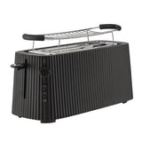 Alessi Plisse 4-Slice Toaster with Warming Rack, Stainless Finish