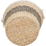 Polyester Laundry Basket - Durable Wicker Design for Organized Clothes Storage - Wicker Laundry Basket - Hurbane Home