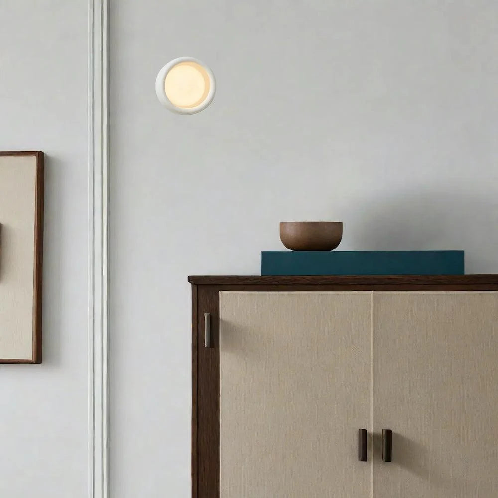 Modern porcelain shade wall sconce supplementary product view 11