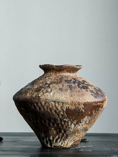 Porcelain Vase – Handmade Rustic Ceramic Farmhouse Centerpiece Matte - Hurbane Home