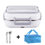 Portable Heated Lunch Box – 2 - in - 1 Electric Car and Home Warmer - Portable Electric Lunch Box - Hurbane Home