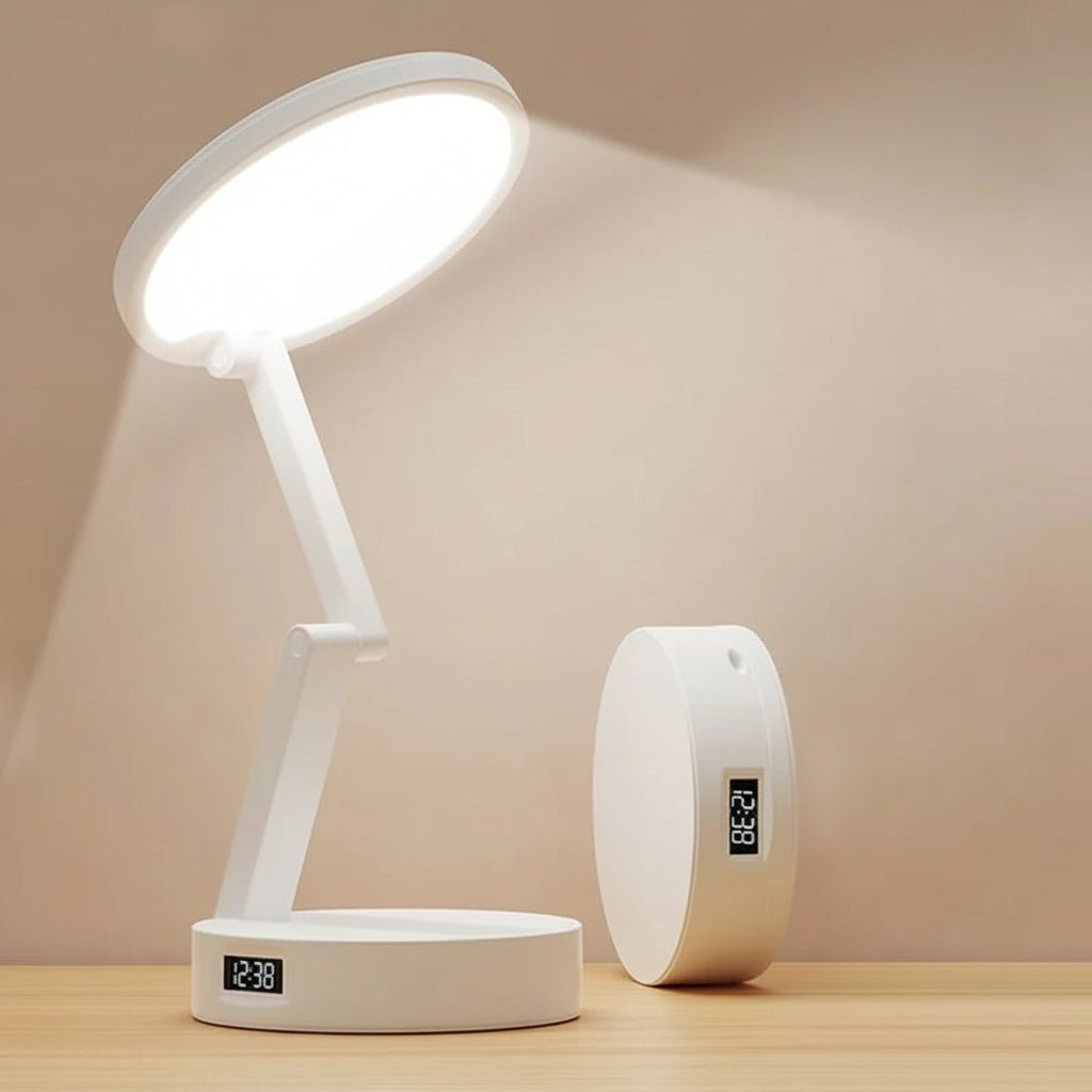 Portable LED Table Lamp - Foldable Design with USB Charging for Study - LED Table Lamp - Hurbane Home