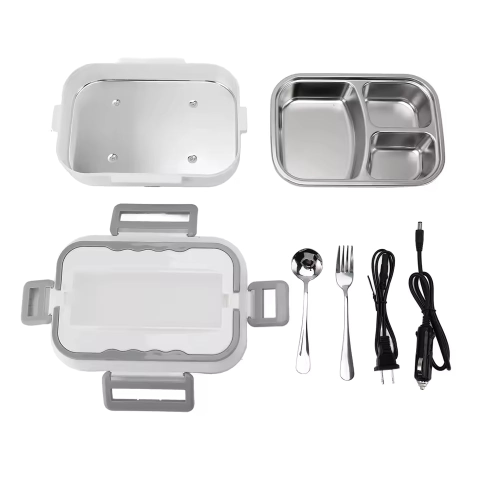 portable lunch heater with insulated carry bag