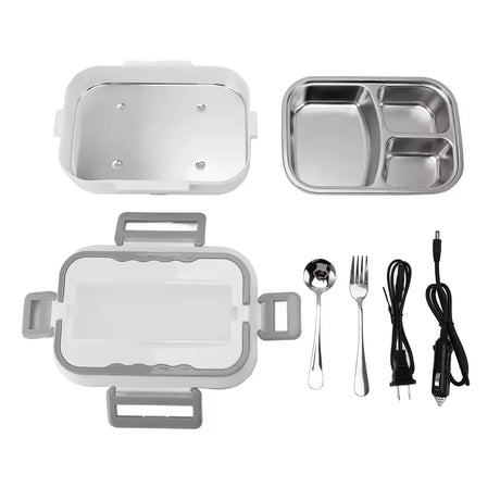 portable lunch heater with insulated carry bag