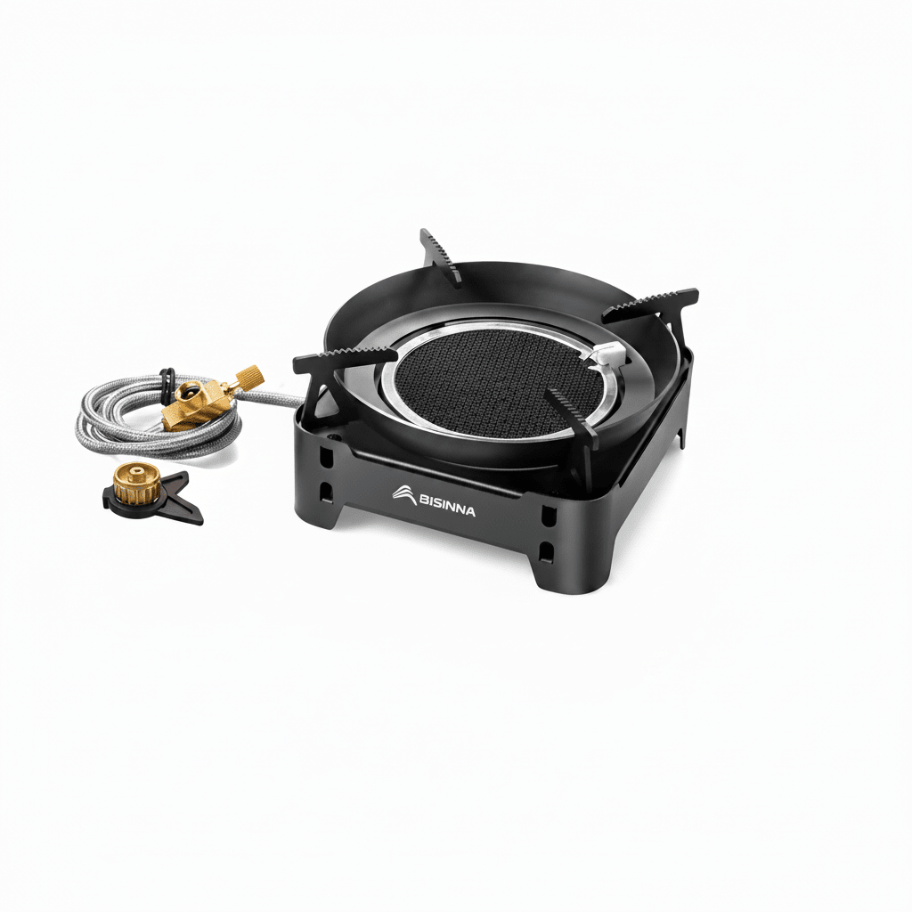 Portable Picnic Gas Stove: Compact Propane Burner for Outdoor Camping Cooking - Camping Gas Stove - Hurbane Home