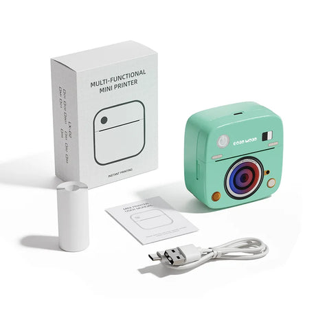 Portable smart photo printer for instant high-quality prints
