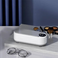 Portable Ultrasonic Cleaner – Compact 450ml Jewelry and Glasses Cleaning Machine - Hurbane Home