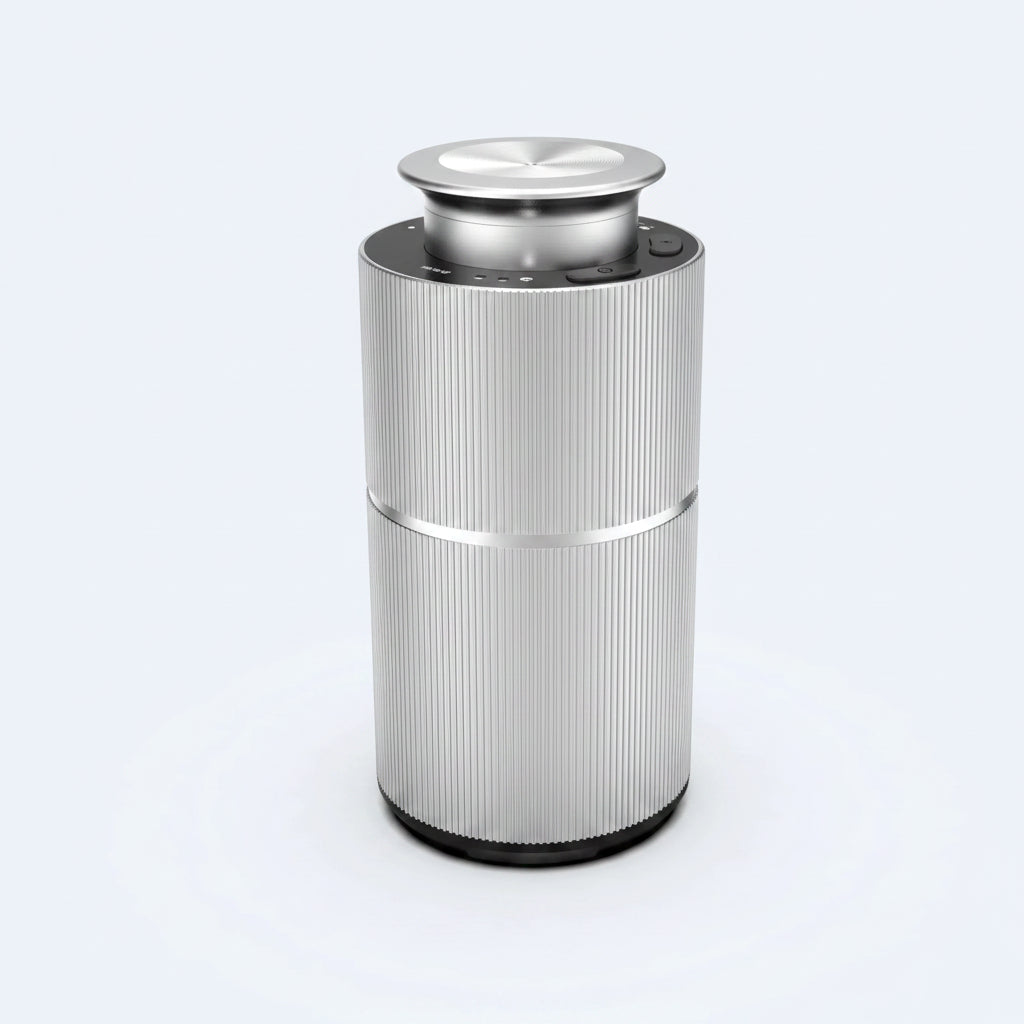Portable Waterless Diffuser - USB-Rechargeable Metal Aroma for Car and Home