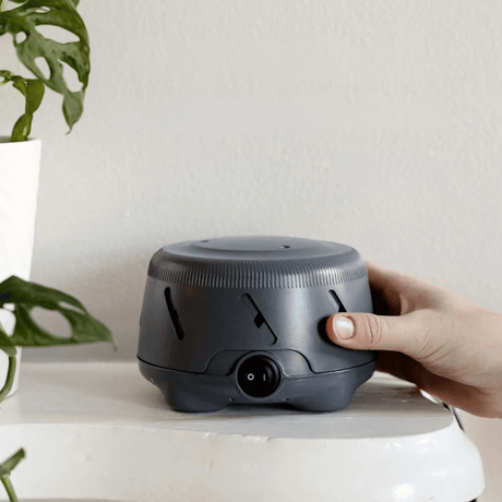 Portable White Noise Machine – Compact Fan Based Sound Machine for Sleep - White Noise Sound Machine - Hurbane Home