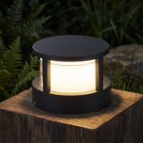 Aluminium post cap outdoor landscape light, product photo