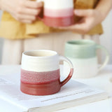 ceramic coffee cup reusable small retro style drinkware