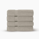 Premium Bath Towels | Set of 4 | Large, Absorbent, Beautiful Colors & Ultra Fluffy - 4 piece towels - Hurbane Home