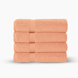 Premium Bath Towels | Set of 4 | Large, Absorbent, Beautiful Colors & Ultra Fluffy - 4 piece towels - Hurbane Home