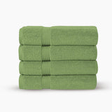 Premium Bath Towels | Set of 4 | Large, Absorbent, Beautiful Colors & Ultra Fluffy - 4 piece towels - Hurbane Home