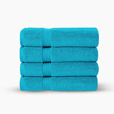 Premium Bath Towels | Set of 4 | Large, Absorbent, Beautiful Colors & Ultra Fluffy - 4 piece towels - Hurbane Home