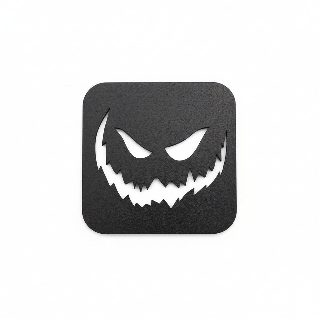 Pumpkin Drink Coasters - Wooden Halloween Set for Festive Table Decor - Wooden Drink Coasters - Hurbane Home
