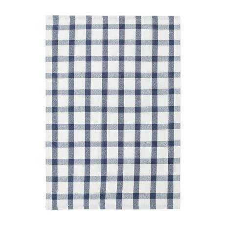 quality cotton tea towels white checkered