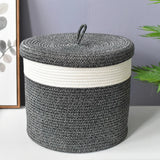 Rattan Style Storage Baskets - Versatile Woven Organizer for Home & Office - Wooven Storage Baskets - Hurbane Home