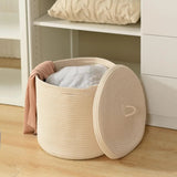 Rattan Style Storage Baskets - Versatile Woven Organizer for Home & Office - Wooven Storage Baskets - Hurbane Home