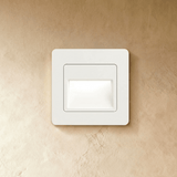 Recessed square indoor stair step light alternative angle view 1