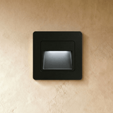 Recessed square indoor stair step light further product image 4