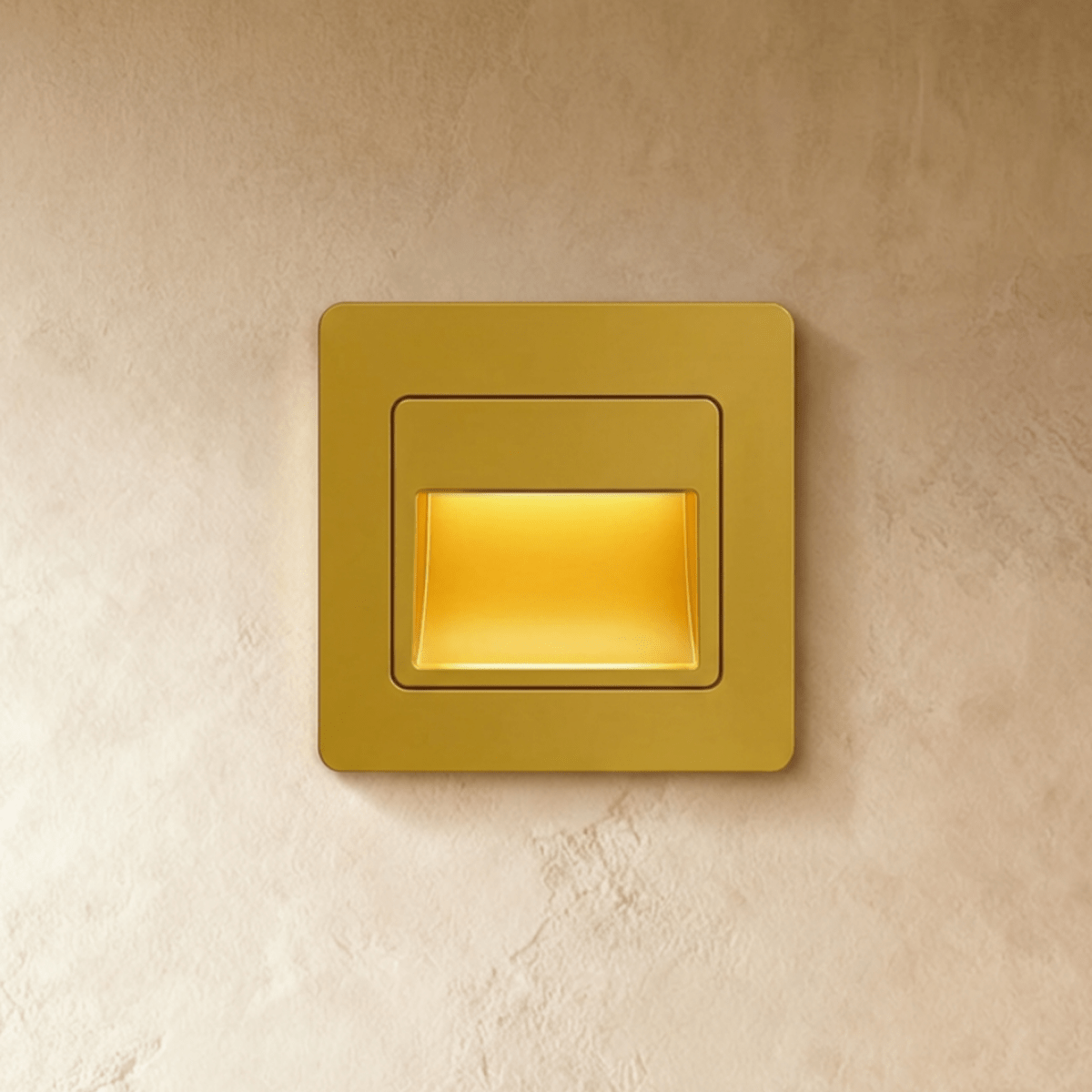 Recessed square indoor stair step light supplementary product view 5