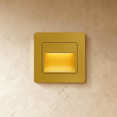 Recessed square indoor stair step light supplementary product view 5