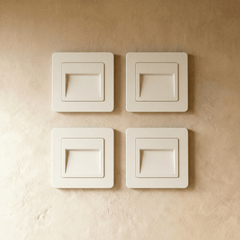 Recessed square indoor stair step light further product image 10