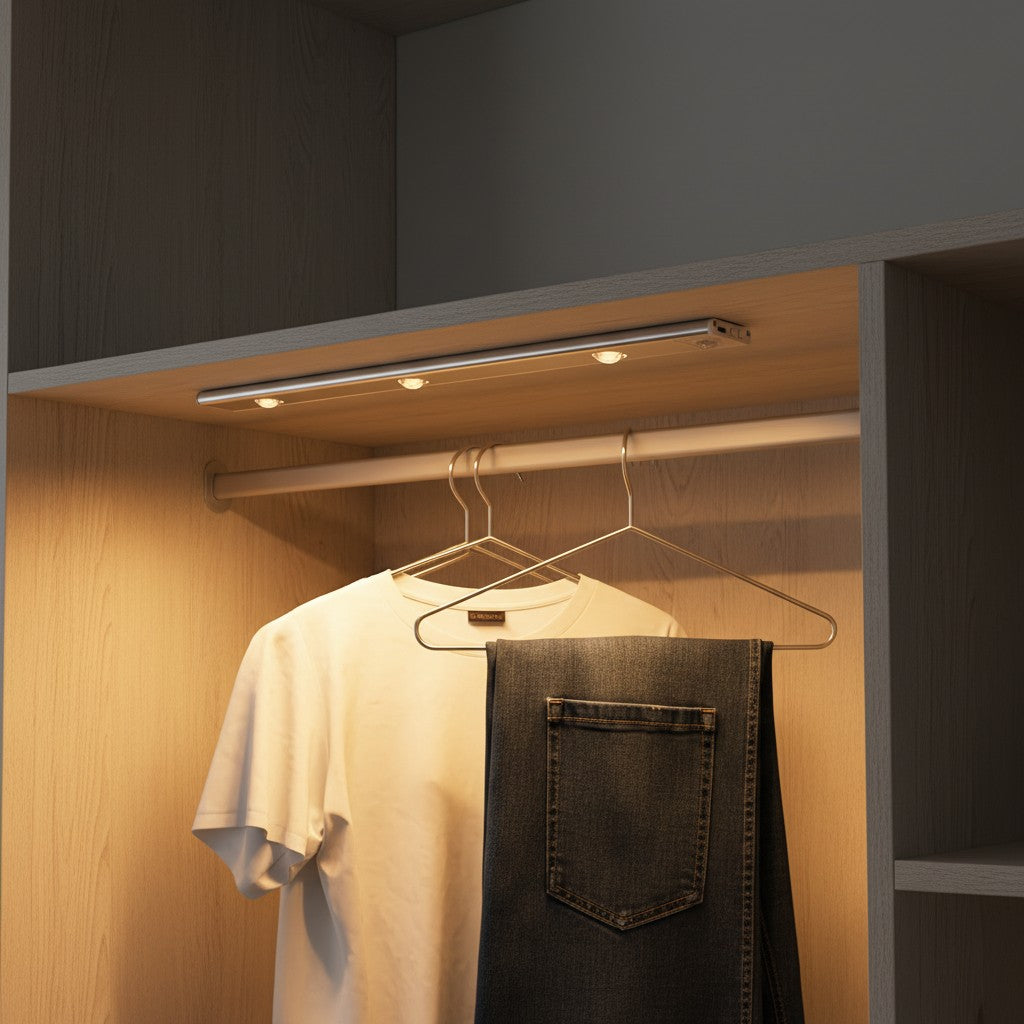 Magnetic rechargeable LED under cabinet light bar additional product view 6