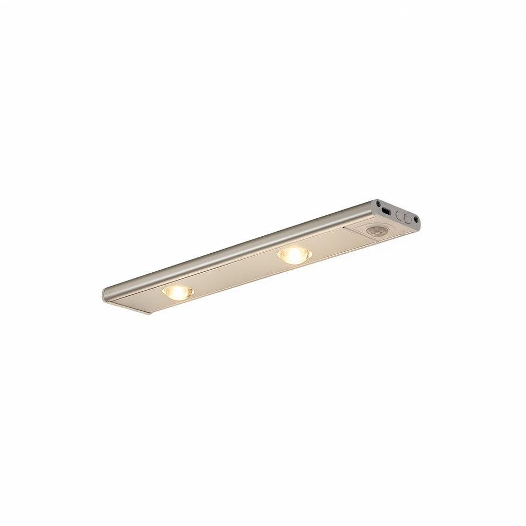 Magnetic rechargeable LED under cabinet light bar alternative angle view 13