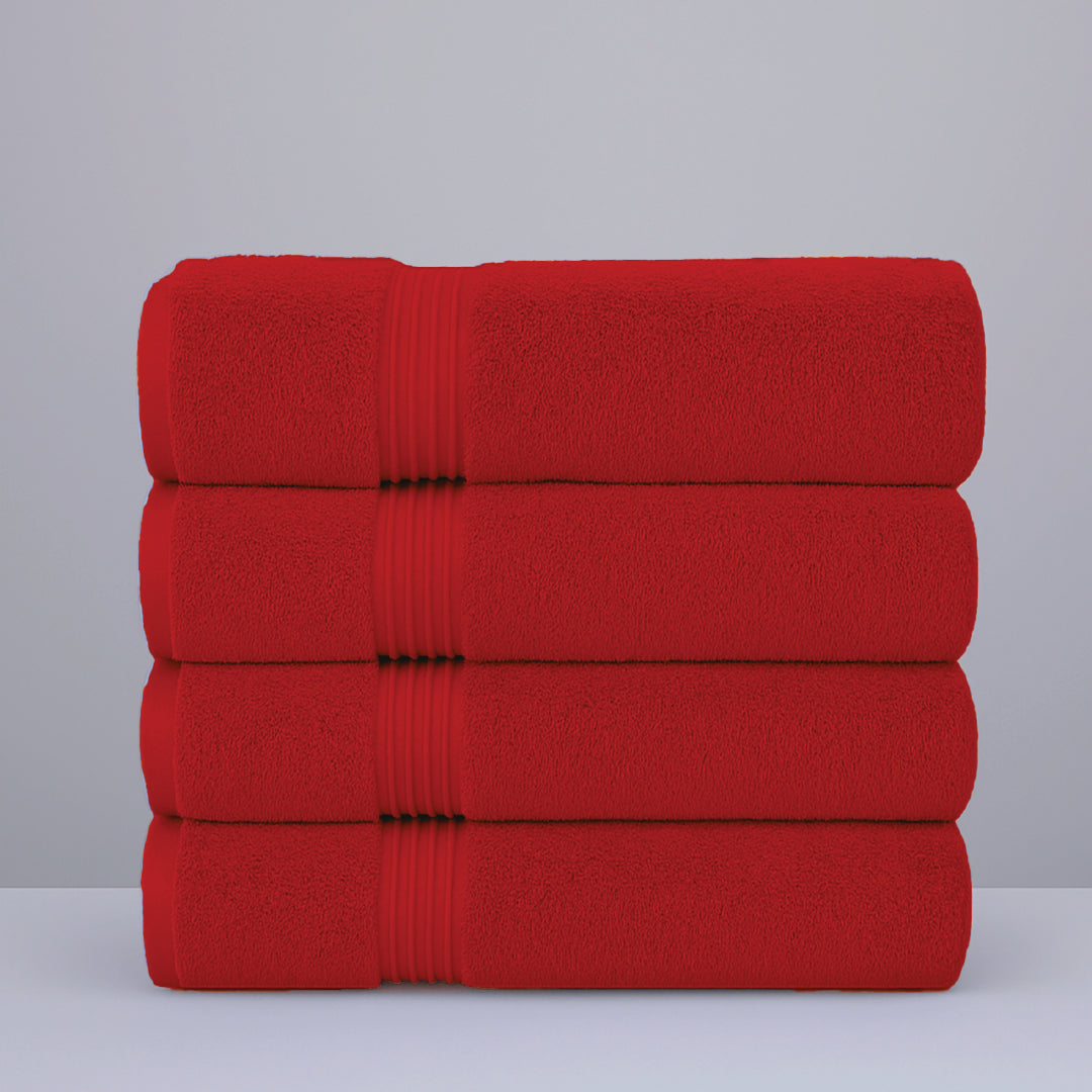 Premium Bath Towel Sets – 100% Egyptian Cotton, 550 GSM, 4 and 8-Piece Sets