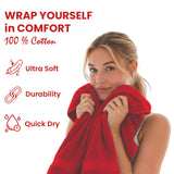 Premium Bath Towel Sets – 100% Egyptian Cotton, 550 GSM, 4 and 8-Piece Sets