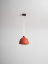 Speckled resin dome shade pendant for kitchen island lighting, view 54