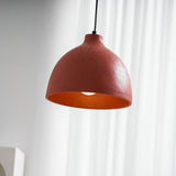 Resin dome pendant, 6.7 inch diameter with an E26 socket, view 64